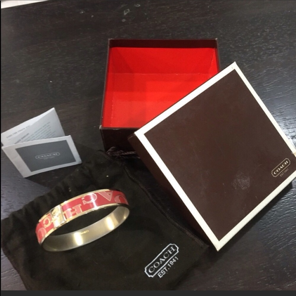 Coach Bangle Bracelet w/original box & tags